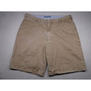 Peter Millar Shorts Mens 36 Brown Chino Cotton 9" Preppy Classic